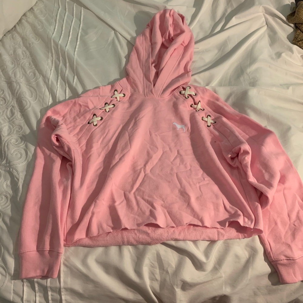 Pink crop top